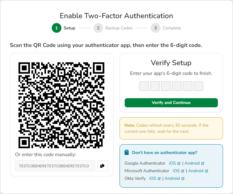 Setting Up Multi-Factor Authentication (MFA)